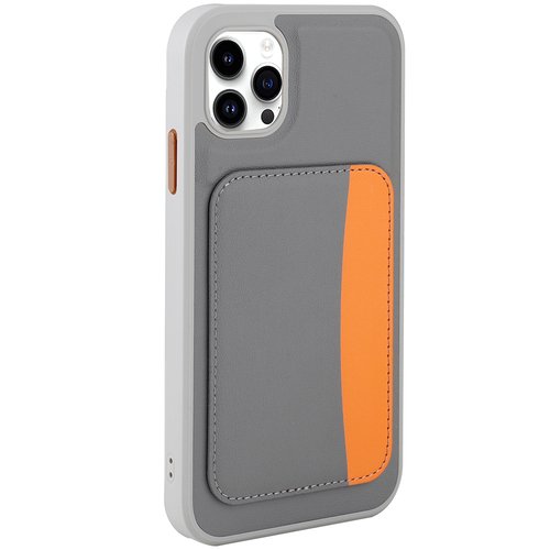 iPhone 11 Kılıf Kartlıklı X-Kart Deri Görünümlü High Quality Silikon Kapak