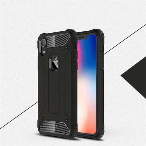 iPhone XR 6.1 Kılıf Armor Hybrid Ultra Koruma Kamera Korumalı Zırh