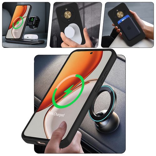 Honor X9D Kılıf Magsafe Şarj Özellikli Standlı Sensitive Touch Samara Kapak