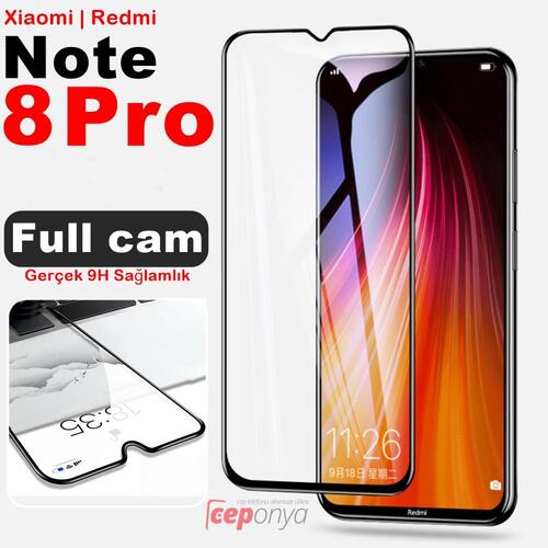 Redmi Note 8 Pro Kenarları Kırılmaya Dayanıklı Ekran Koruyucu