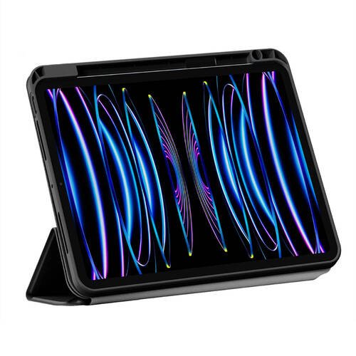 Apple iPad Pro 11 2020 (2.Nesil) Wiwu 360° Dönebilen Standlı Magnetik Koruyucu Tablet Kılıfı