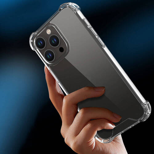 iPhone 15 Pro Max Kılıf Köşeleri Airbagli Anti Shock Silikon