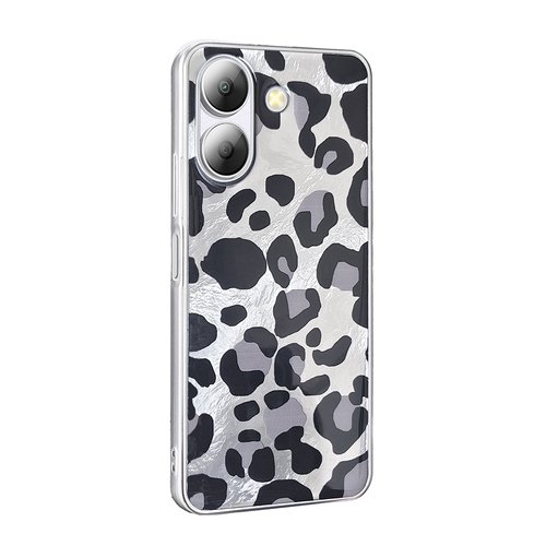 Xiaomi Poco C65 Kılıf Parlak Desenli İnce Tasarım Mep Kapak