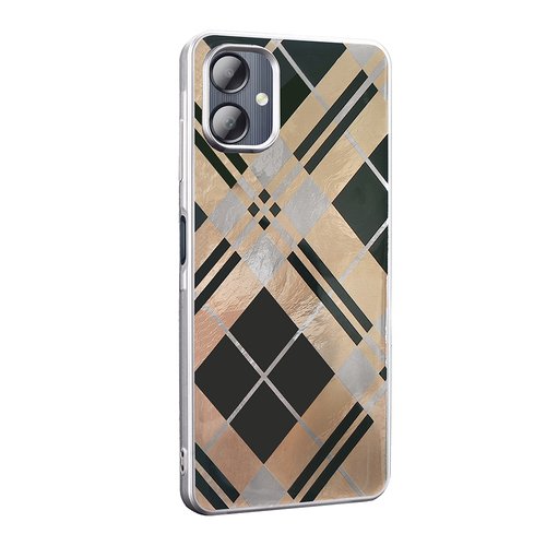 Galaxy A06 Kılıf Parlak Desenli İnce Tasarım Mep Kapak