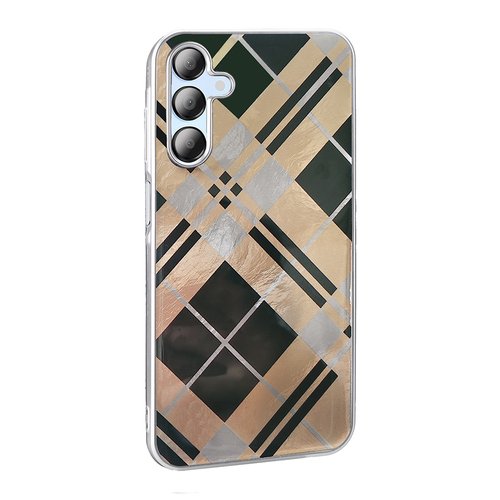 Galaxy A15 Kılıf Parlak Desenli İnce Tasarım Mep Kapak