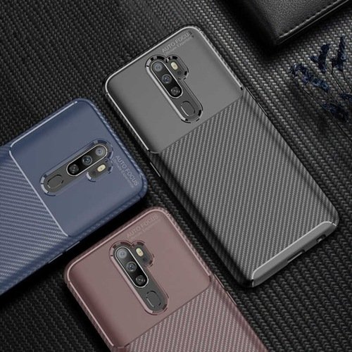 Oppo A5-A9 2020 Kamera Korumalı Elde Kaymayan Ultra Koruma Kılıf