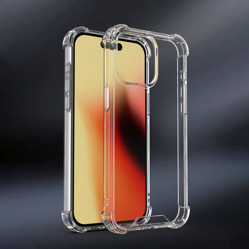 iPhone 15 Kılıf Köşeleri Airbagli Anti Shock Silikon