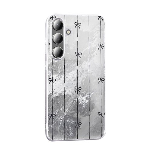 Galaxy S24 Plus Kılıf Parlak Desenli İnce Tasarım Mep Kapak