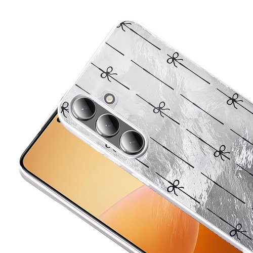 Galaxy S24 Plus Kılıf Parlak Desenli İnce Tasarım Mep Kapak