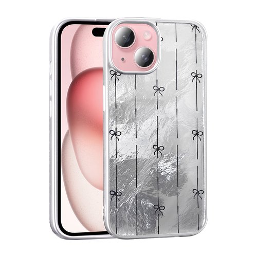 iPhone 13 Kılıf Parlak Desenli İnce Tasarım Mep Kapak