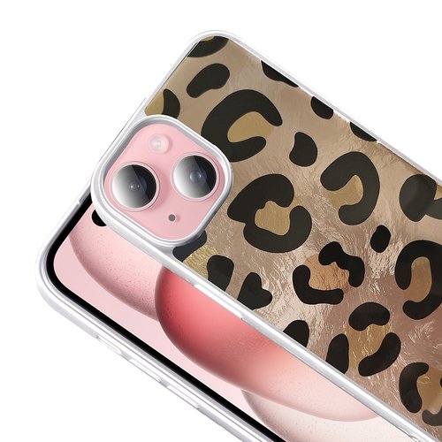 iPhone 13 Kılıf Parlak Desenli İnce Tasarım Mep Kapak