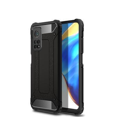 Xiaomi Mi 10T 5G Kılıf Armor Hybrid Zırh Silikon