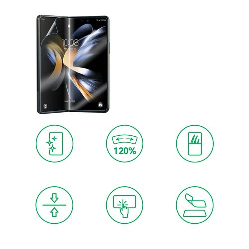 Galaxy Z Flip 3 Hizalama Aparatlı S-Fit Body Ekran Koruyucu