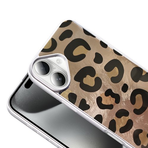 iPhone 16 Kılıf Parlak Desenli İnce Tasarım Mep Kapak