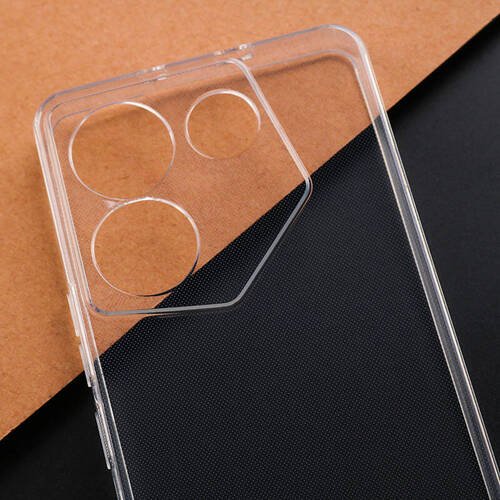 Tecno Kılıf İnce ve Esnek Şeffaf Süper Silikon