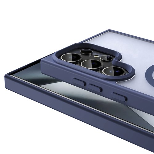 Galaxy S26 Ultra Kılıf Mat Arka Yüzey Wireless Şarj Özellikli Sio Magsafe Kapak