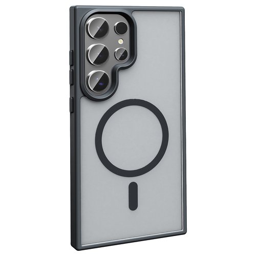 Galaxy S26 Ultra Kılıf Mat Arka Yüzey Wireless Şarj Özellikli Sio Magsafe Kapak