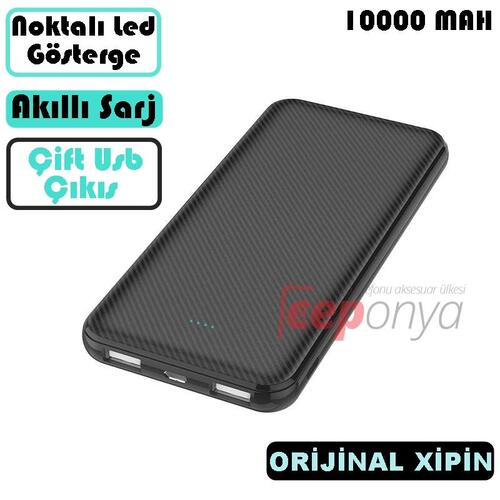 Orijinal Xipin Px101 Noktalı Led Gösterge Akıllı Şarj Powerbank