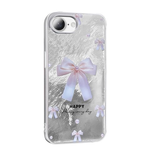 iPhone 16E Kılıf Parlak Desenli İnce Tasarım Mep Kapak