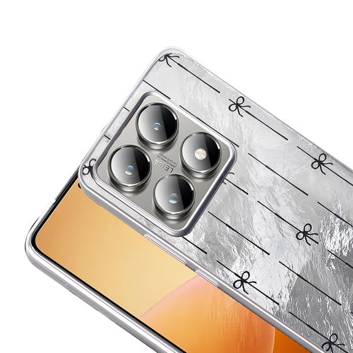 Xiaomi 14T Pro Kılıf Parlak Desenli İnce Tasarım Mep Kapak