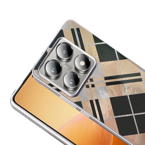 Xiaomi 14T Pro Kılıf Parlak Desenli İnce Tasarım Mep Kapak