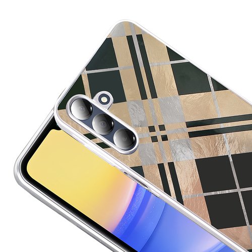 Galaxy A16 Kılıf Parlak Desenli İnce Tasarım Mep Kapak