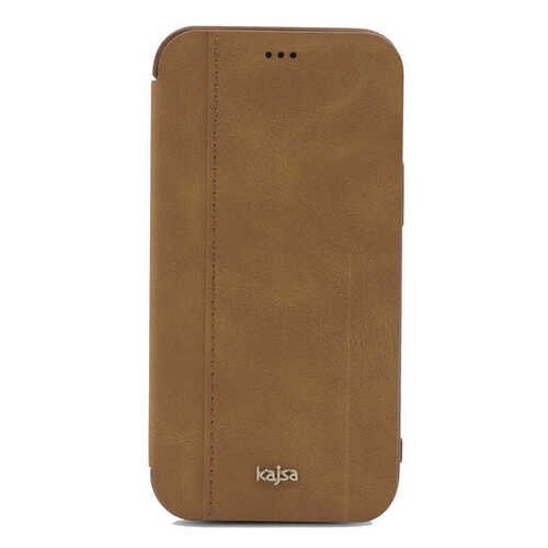 iPhone 12 Pro Kılıf Kajsa Dale Serisi Parallel PU Folio Kapaklı Kılıf