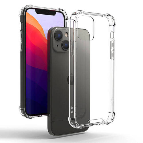 iPhone 15 Plus Kılıf Köşeleri Airbagli Anti Shock Silikon