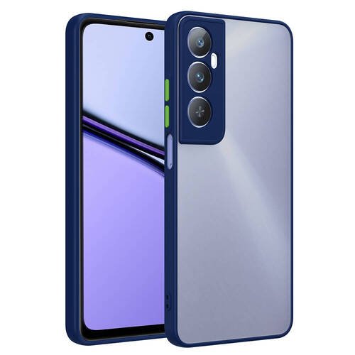 Realme C65 4G Kılıf Mat Yüzey Kamera Korumalı Silikon