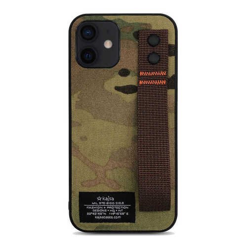 Apple iPhone 12 Kılıf Kajsa Cordura Serisi Military Kapak