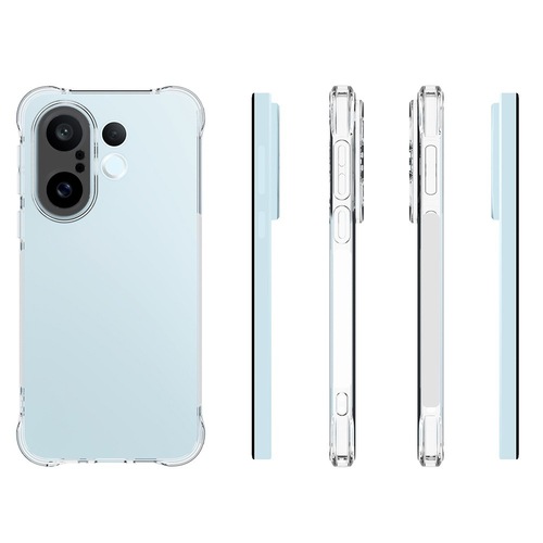 Vivo X200 FE Kılıf Köşeleri Airbagli Kamera Çıkıntılı Silikon