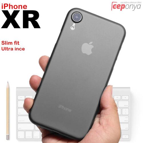 Apple iPhone XR Ultra İnce Mat Slim Fit Kaliteli Kılıf