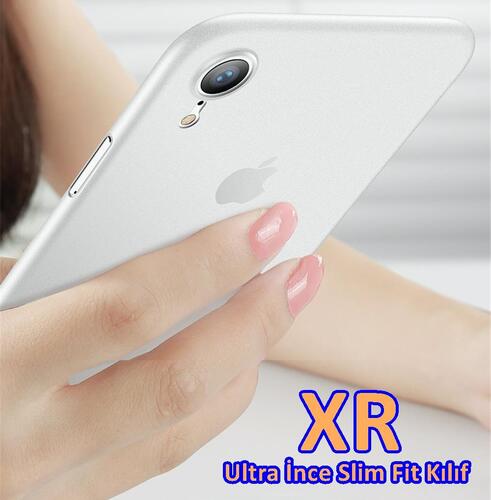 Apple iPhone XR Ultra İnce Mat Slim Fit Kaliteli Kılıf