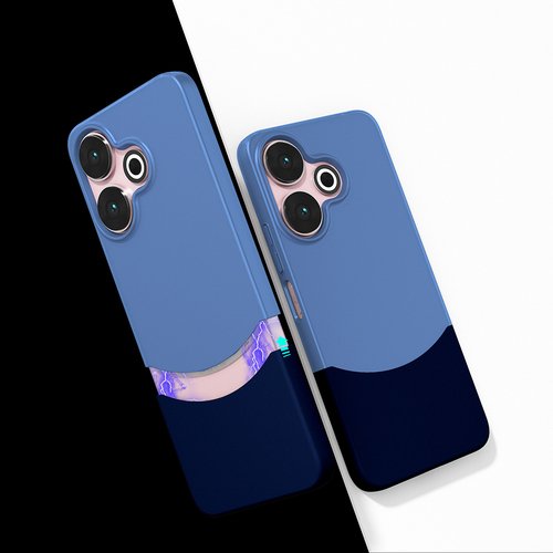 Redmi 13 4G Kılıf MagSafe Şarj Özellikli İnce Zarif Mıknatıslı Duble Kapak