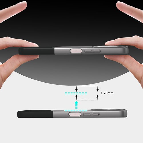 Redmi 13 4G Kılıf MagSafe Şarj Özellikli İnce Zarif Mıknatıslı Duble Kapak