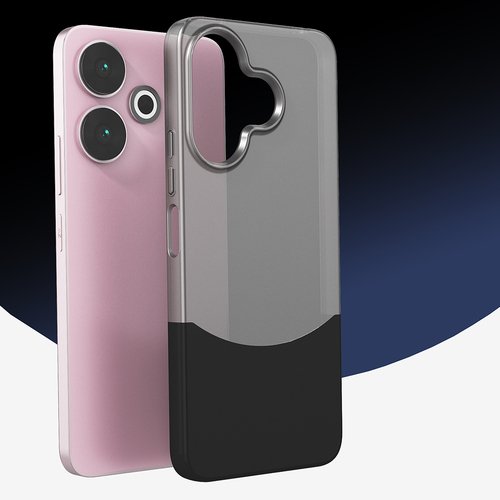 Redmi 13 4G Kılıf MagSafe Şarj Özellikli İnce Zarif Mıknatıslı Duble Kapak