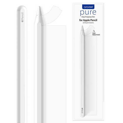 Apple Pencil Dokunmatik Kalem Yüzey Koruyucu Araree Pure Clear