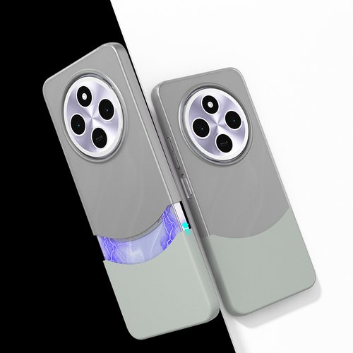 Redmi 14C 4G Kılıf MagSafe Şarj Özellikli İnce Zarif Mıknatıslı Duble Kapak