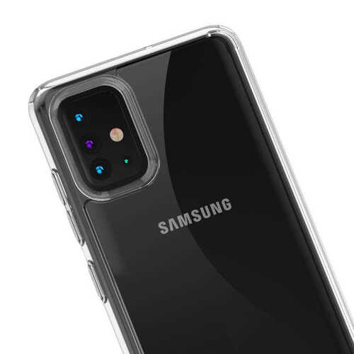 Galaxy A51 Darbe Emici Kamera Korumalı Antişok Şeffaf Kılıf