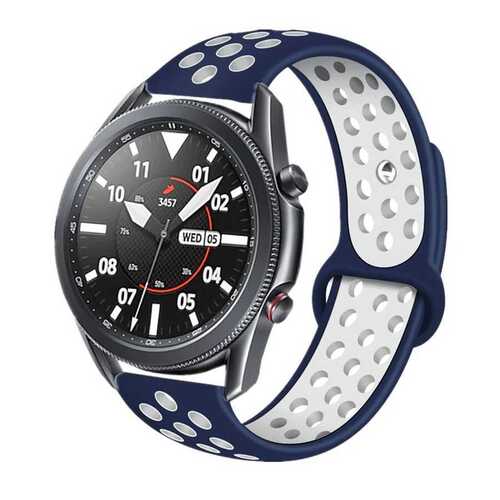 Huawei Watch GT 3 46mm KRD-02 Suya Dayanıklı Delikli Renkli Silikon Kordon