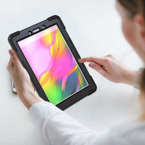 Galaxy Tab S6 Lite P610 Kılıf  Defender Zırhlı Tam koruma Silikon