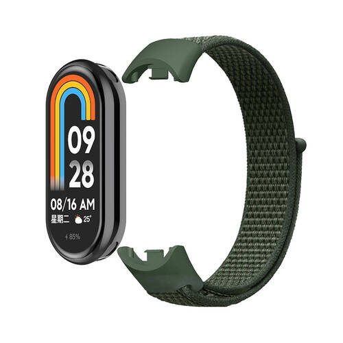 Xiaomi Mi Band 8 Hasır Cırt Cırtlı Yapıştırmalı Relaks Kordon