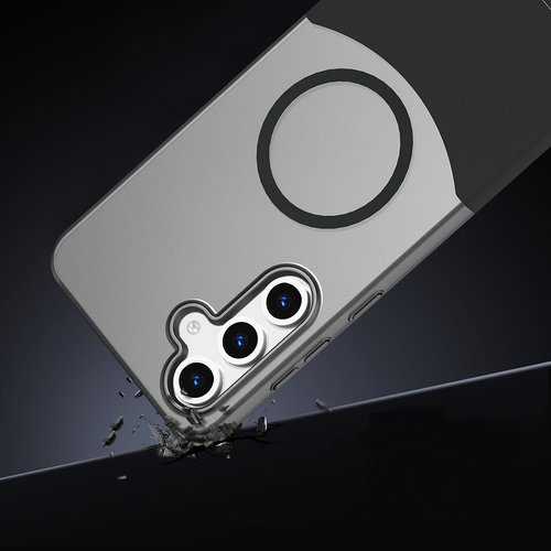 Galaxy S25 Plus Kılıf MagSafe Şarj Özellikli İnce Zarif Mıknatıslı Duble Kapak