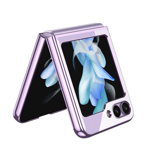 Galaxy Z Flip 5 Kılıf Kıpta Lensli Kapak