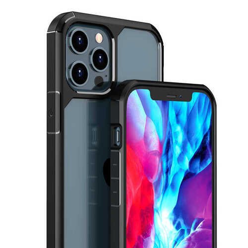 Apple iPhone 11 Pro Max Kılıf Kamera Çıkıntılı Lüx Kapak