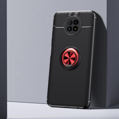 Redmi Note 9T Kılıf Yüzüklü Manyetik Kamera Çıkıntılı Kılıf