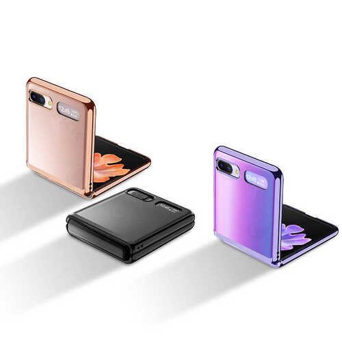 Galaxy Z Flip Kılıf Ultra İnce Lüx Koruma