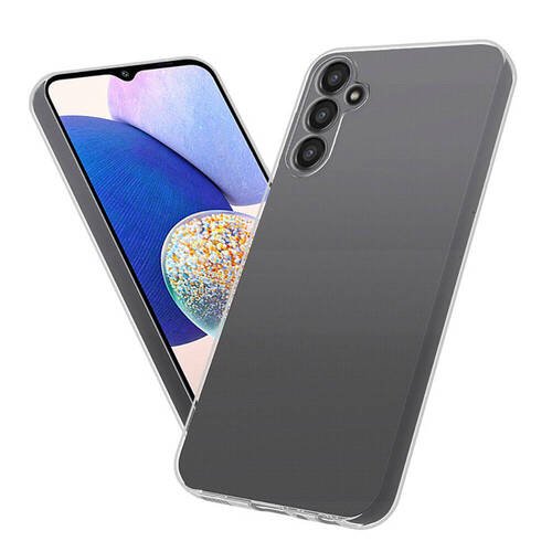 Galaxy A05S Kılıf İnce ve Esnek Şeffaf Süper Silikon