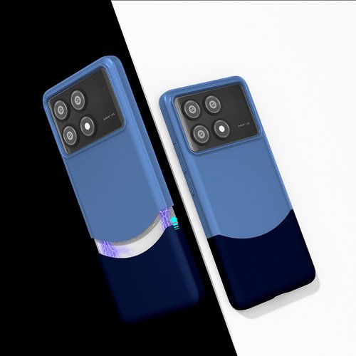 Poco X6 Pro Kılıf MagSafe Şarj Özellikli İnce Zarif Mıknatıslı Duble Kapak