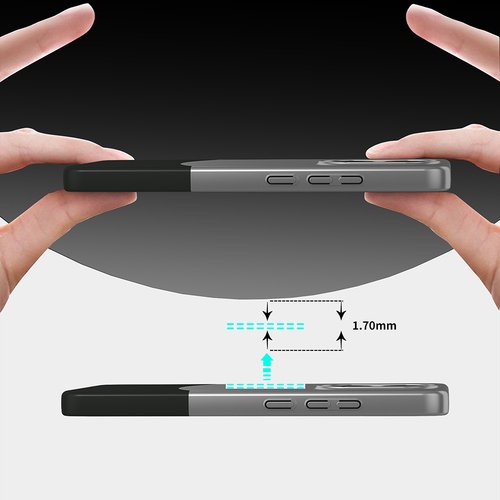 Poco X7 Pro Kılıf MagSafe Şarj Özellikli İnce Zarif Mıknatıslı Duble Kapak